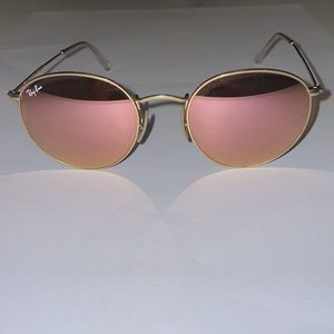 Ray Ban Round Flash Lenses